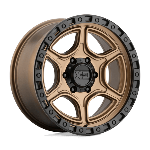 XD Series XD139 PORTAL Satin Bronze W/ Satin Black Lp 18x8.5 0 6x139.7mm 106.1mm