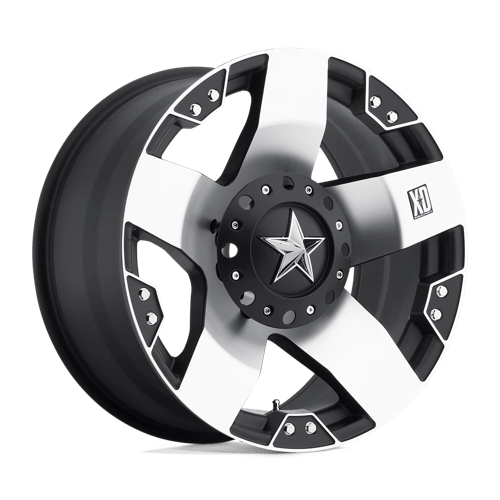 XD Series XD775 ROCKSTAR Machined Face W/ Blk Windows 20x8.5 +35 6x135|6x139.7mm 100.3mm