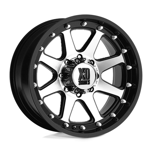 XD Series XD798 ADDICT Matte Black Machined 20x9 +18 6x139.7mm 106.1mm