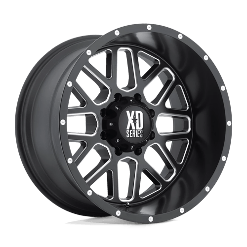 XD Series XD820 GRENADE Satin Black Milled 20x9 +25 5x150mm 110.1mm