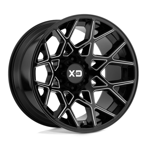 XD Series XD831 CHOPSTIX Gloss Black Milled 20x10 -24 6x139.7mm 106.1mm