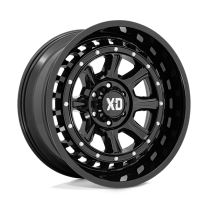 XD Series XD866 OUTLANDER Gloss Black 20x10 -36 5x127mm 71.5mm