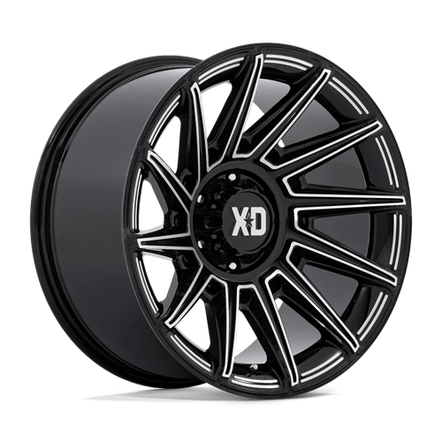 XD Series XD867 SPECTER Gloss Black Milled 20x10 -18 5x127mm 71.5mm