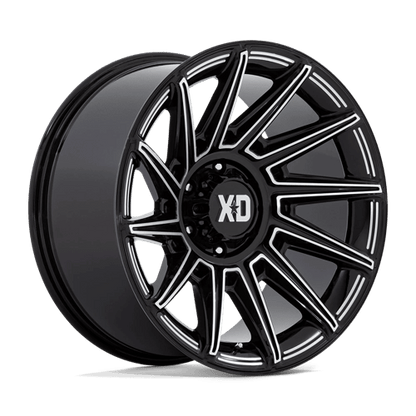 XD Series XD867 SPECTER Gloss Black Milled 20x10 -18 5x127mm 71.5mm