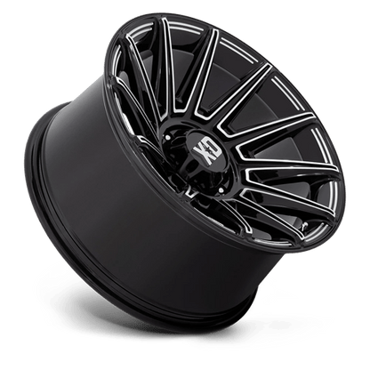 XD Series XD867 SPECTER Gloss Black Milled 20x10 -18 5x127mm 71.5mm