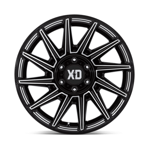 XD Series XD867 SPECTER Gloss Black Milled 20x10 -18 5x127mm 71.5mm
