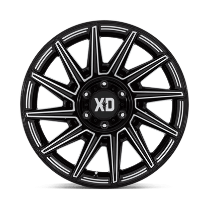 XD Series XD867 SPECTER Gloss Black Milled 20x10 -18 5x127mm 71.5mm