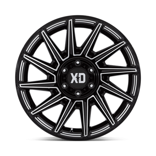 XD Series XD867 SPECTER Gloss Black Milled 20x10 -18 6x139.7mm 106.1mm