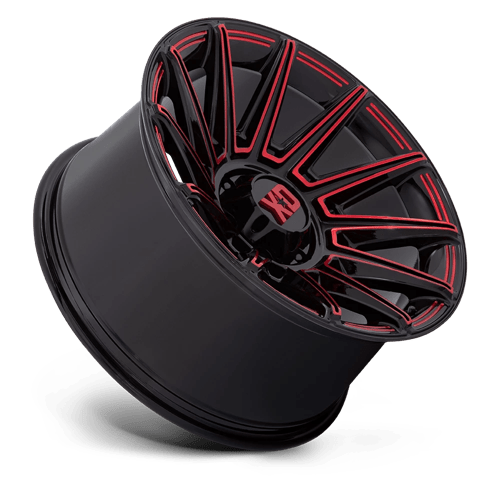 XD Series XD867 SPECTER Gloss Black W/ Red Tint 20x10 -18 8x170mm 125.1mm