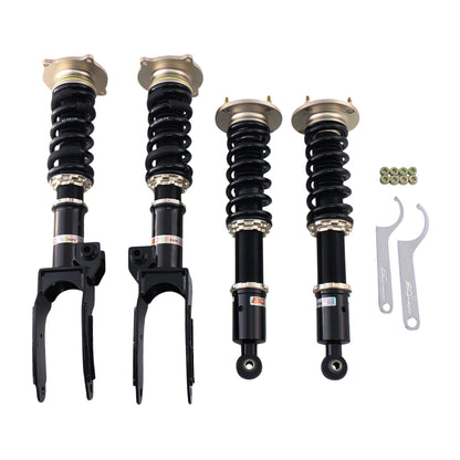 BC Racing BR Series coilovers on white background