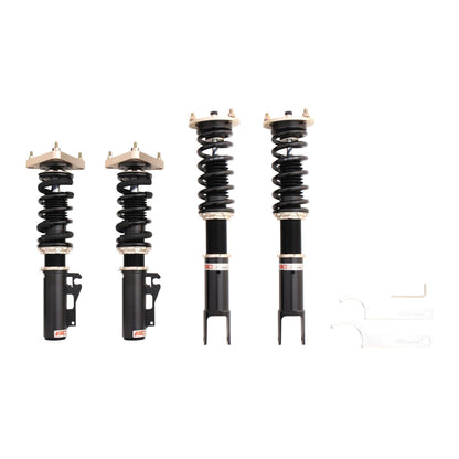 BC Racing BR Series coilovers on white background