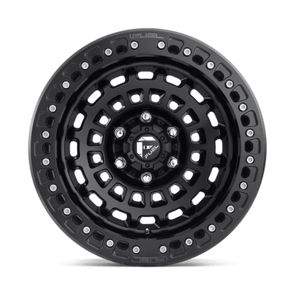 Fuel Offroad D101 ZEPHYR BEADLOCK Matte Black 17x9 -15 6x139.7mm 106.1mm