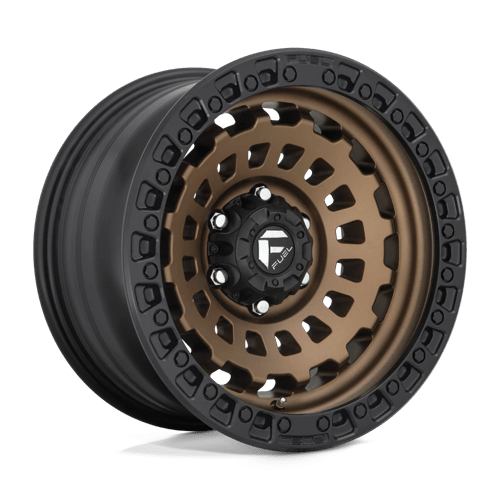Fuel Offroad D634 ZEPHYR Matte Bronze Black Bead Ring 20x9 +1 6x139.7mm 106.1mm