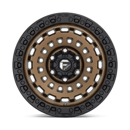 Fuel Offroad D634 ZEPHYR Matte Bronze Black Bead Ring 18x9 -12 5x150mm 110.1mm