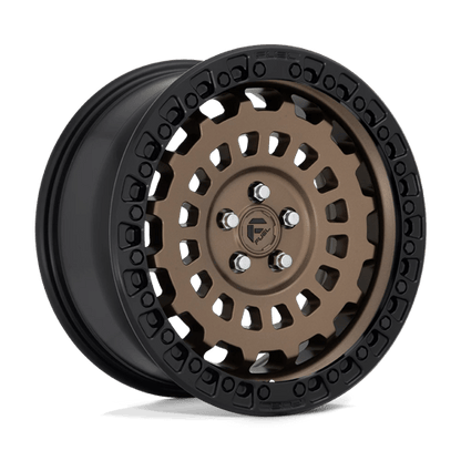 Fuel Offroad D634 ZEPHYR Matte Bronze Black Bead Ring 17x8 +38 5x114.3mm 56.5mm
