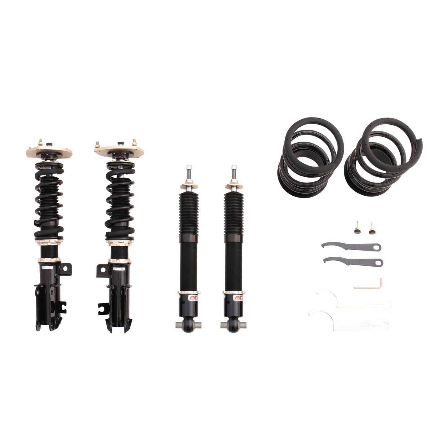 BC Racing 07-16 Volvo S80 / 15-18 Volvo V60 (Exc. Cross Country) / 08-10 Volvo V70 / 11-18 Volvo S60 (W/O OEM Rear Self-Leveling) Coilovers