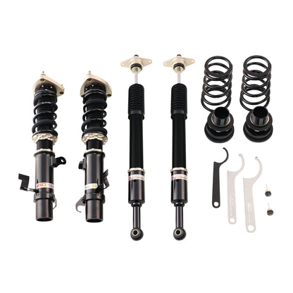 BC Racing BR Series coilovers on white background