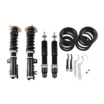 BC Racing BR Series coilovers on white background