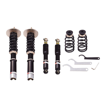 BC Racing BR Series coilovers on white background