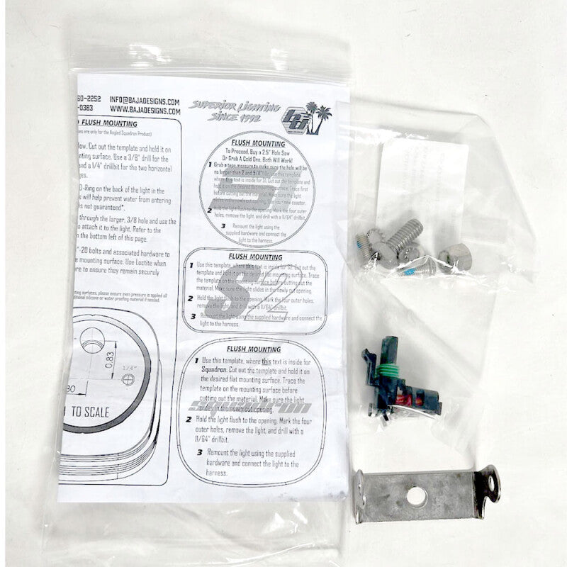 Baja Designs Parts Bag S2/Squadron - Single