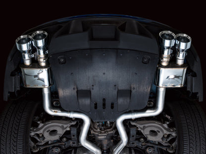 AWE Tuning 21-23 Ford Mustang Mach 1 SwitchPath Cat Back Exhaust w/ Quad Chrome Silver Tips