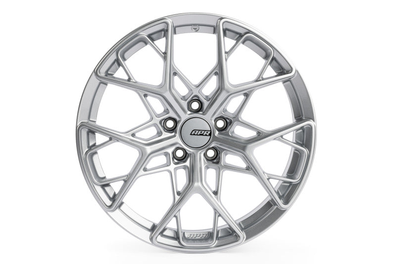 APR A02 Flow Formed 19x8.5 / 5x112 / ET45 / 66.5mm Bore / Silver Wheel