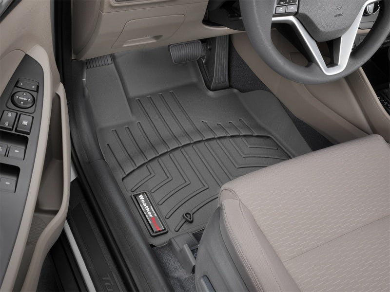 WeatherTech 2020+ Kia Sportage Front FloorLiner - Black