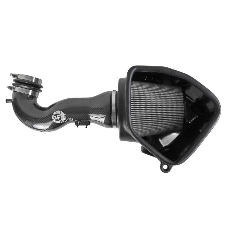 aFe Carbon Fiber Cold Air Intake System W/ Pro Dry S Filters - 21-23 Cadillac Escalade