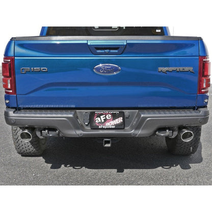 aFe MACHForce-XP 3in to 3-1/2in 304 SS Cat-Back Exhaust w/Polished Tips 17-18 Ford F-150 Raptor 3.5L