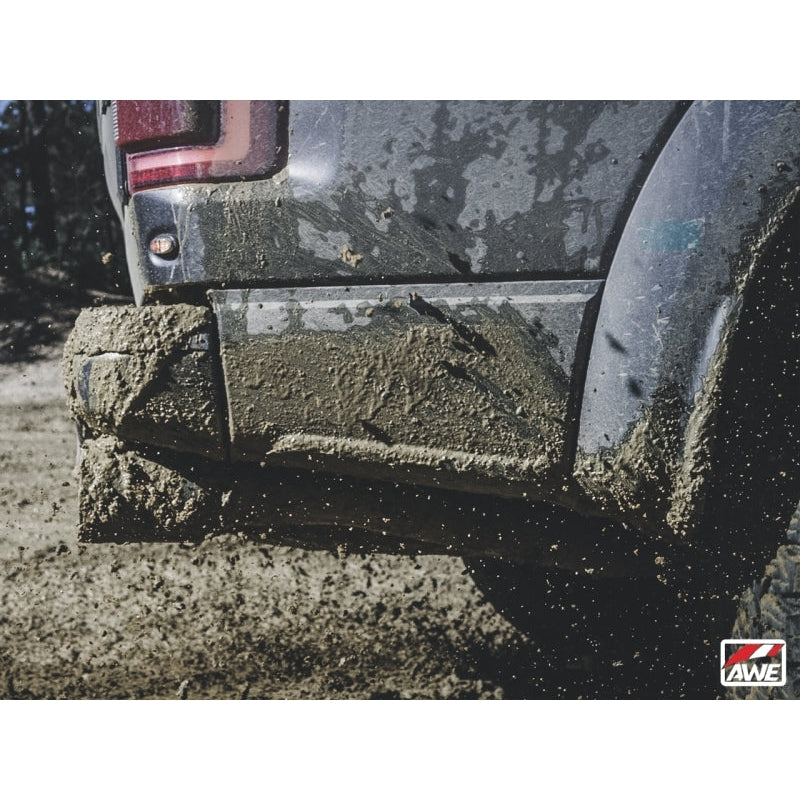 AWE Tuning 2017+ Ford Raptor Tailpipe Conversion Kit w/ Diamond Black Tips