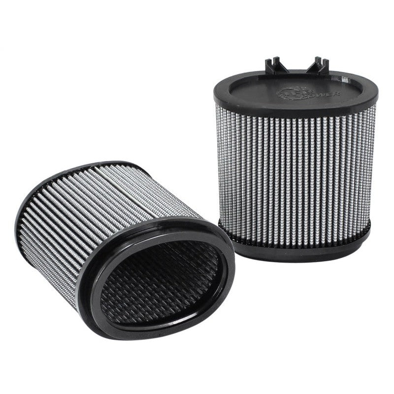 aFe MagnumFLOW OE Replacement Pro DRY S Air Filters 09-12 Porsche 911 (977.2) H6 3.6L/3.8L