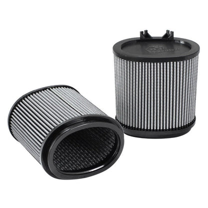 aFe MagnumFLOW OE Replacement Pro DRY S Air Filters 09-12 Porsche 911 (977.2) H6 3.6L/3.8L