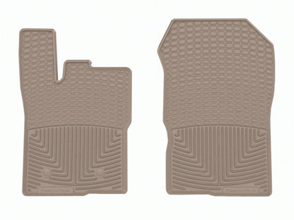 WeatherTech 24-25 Ford Ranger 1st Row Front All-Weather Floor Mats - Tan