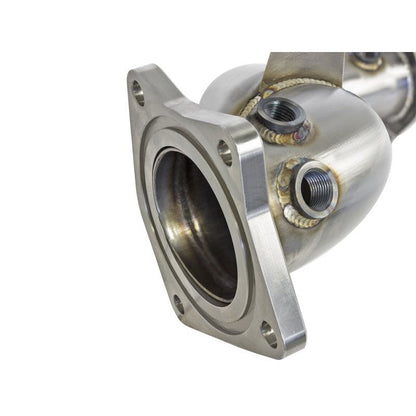 aFe Twisted Steel Down-Pipe Catted 13-16 Cadillac ATS L4-2.0L (t)