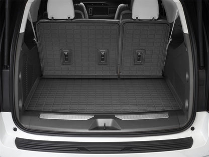 WeatherTech 20-25 Hyundai Telluride Seatback Cargo Liners HP With Bumper Protector - Black