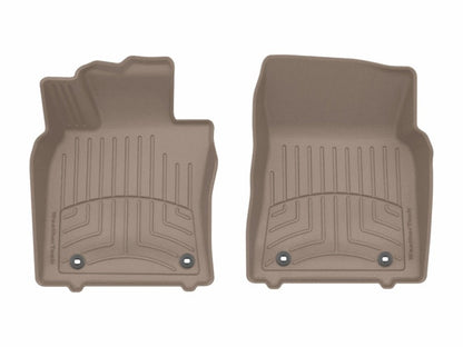 WeatherTech 21-25 Lexus ES 1st Row Front FloorLiner HP - Tan
