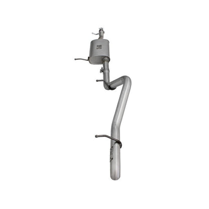 aFe Scorpion Exhaust System, Cat Back Aluminized Hi-Tuck 07-14 Jeep Wrangler JK Unlimited V6 3.6/3.8