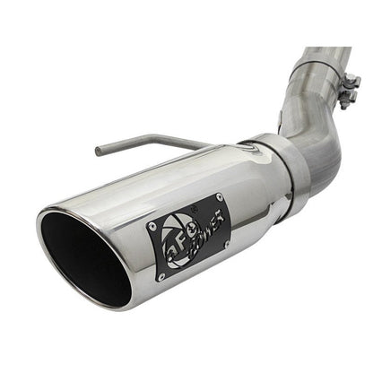 aFe MACHForce XP Exhaust Cat-Back SS-409 2017 Ford F-150 Raptor V6-3.5L (tt) w/ Polished Tips