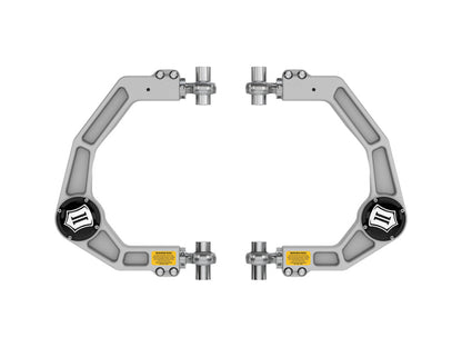 ICON 21-23 Ford F150 Billet Front Upper Control Arms DJ Pro Kit