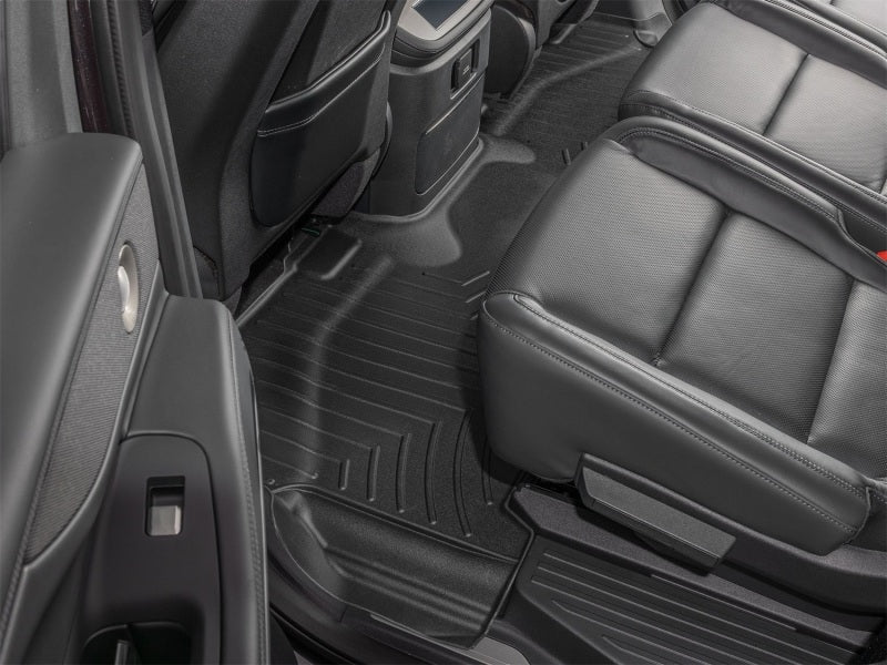 WeatherTech 25-26 Lincoln Navigator 2nd Row Rear FloorLiner 2pc - Black