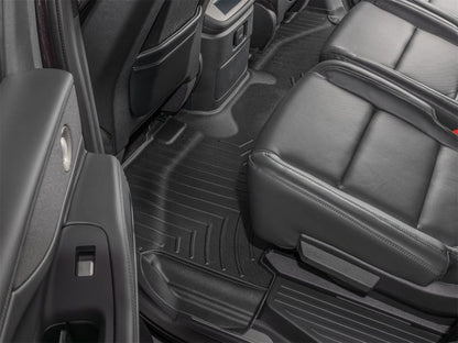 WeatherTech 25-26 Lincoln Navigator 2nd Row Rear FloorLiner 2pc - Black