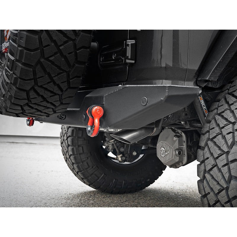 aFe MACHForce XP 18-20 Jeep Wrangler (JL) L4-2.0L (t) 3in 409 SS Cat-Back Hi-Tuck Exhaust