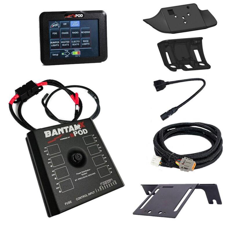 sPOD 2023+ Ford F250/F350 Super Duty BantamX Touchscreen Vehicle Power Management Kit
