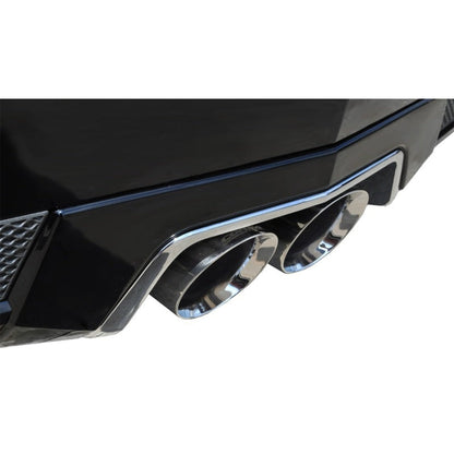 Corsa 11-13 Cadillac CTS Coupe V 6.2L V8 Polished Sport Axle-Back Exhaust