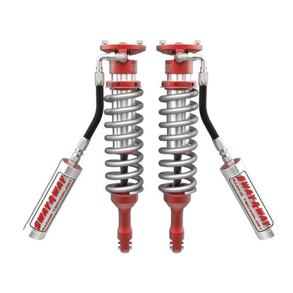 aFe Sway-A-Way 2.5 Front Coilover Kit w/ Remote Reservoirs -  05-22 Toyota Tacoma