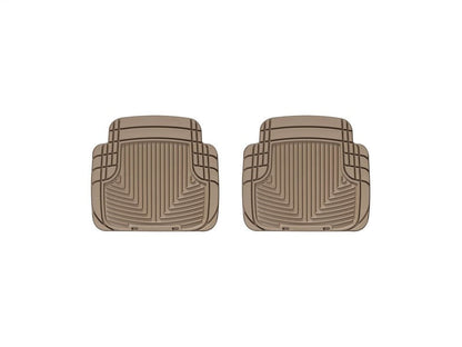 WeatherTech 99 BMW M3 Convertible Rear Rubber Mats - Tan