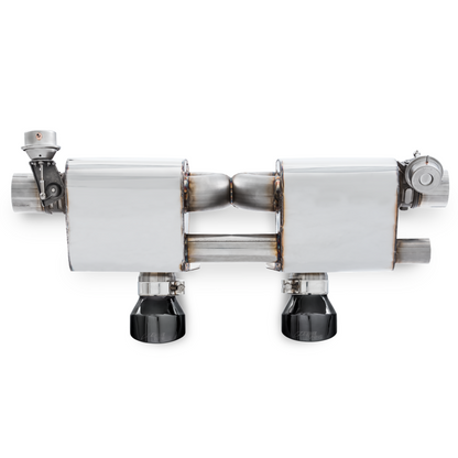 AWE Tuning Porsche 911 (991.2) Carrera / S SwitchPath Exhaust for PSE Cars - Diamond Black Tips