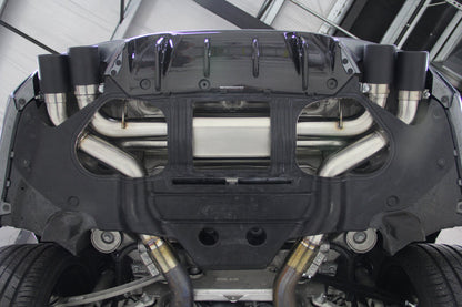 Dinan 18-23 BMW M5 (F90) Free Flow Axleback Exhaust System - Black Tips