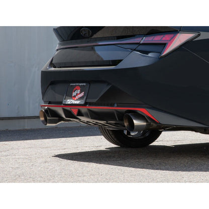 aFe Takeda 22-23 Hyundai Elantra N L4-2.0L (t) 3in 304 SS Axle-Back Exhaust w/ Polished Tips