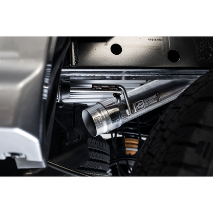 AWE Tuning 2019+ Ford Ranger 0FG Performance Exhaust System w/Diamond Black Tips & Rock Guard